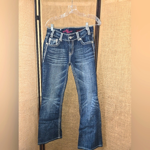 Rock & Roll Cowgirl Denim - Women's Rock And Roll Cowgirl Bling Jeans 28x28